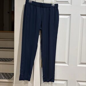 Ladies Theory trouser stretch waistband